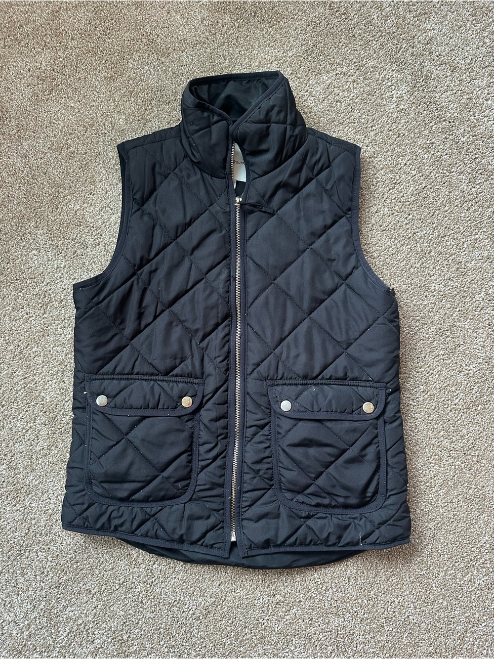 Women’s black vest